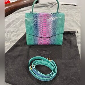 Nancy Gonzales alligator skin purse.   Purchased in New York only used once.